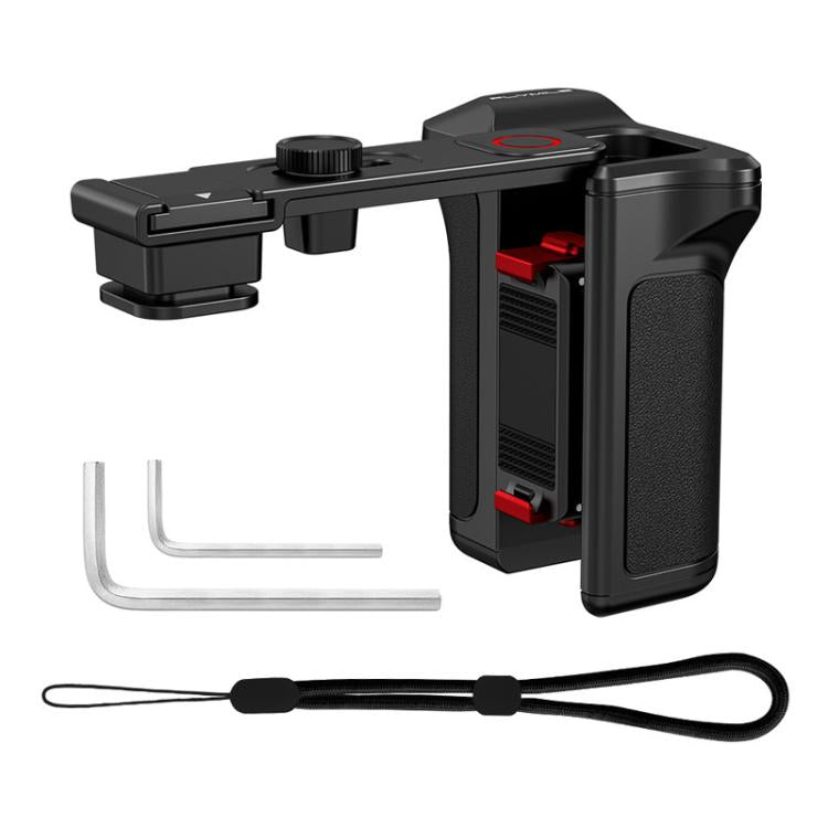 Base magnética de liberación rápida Flymile, accesorio para cámara deportiva de mano para DJI Osmo Action 6 (negro)