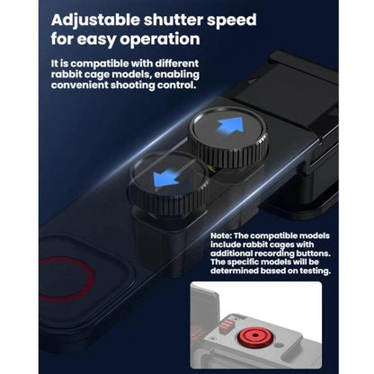 Base magnética de liberación rápida Flymile, accesorio para cámara deportiva de mano para DJI Osmo Action 6 (negro) — imagen…