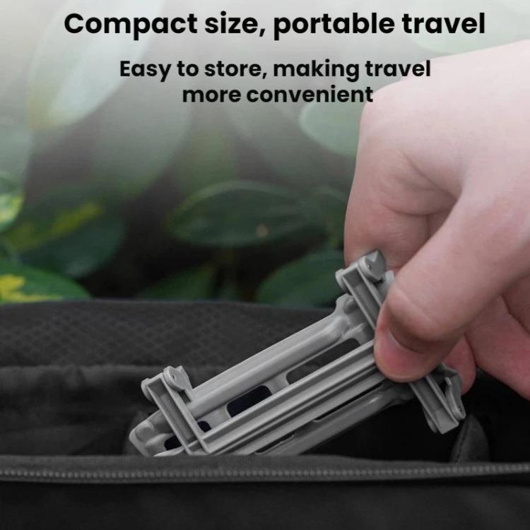 Tren de aterrizaje protector plegable con aumento de altura para dron 2 BRDRC para DJI Neo (gris) — imagen 6