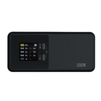 Cargador de 3 canales LKTOP UC342 de 200 W, cargador para fotografía aérea con enchufe europeo para DJI Air 3