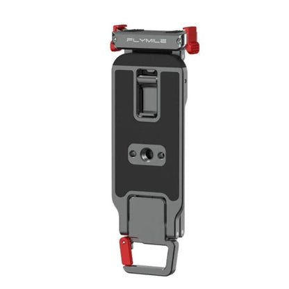 Soporte magnético de liberación rápida para trípode y mosquetón Flymile para DJI Osmo Action 6 (gris)