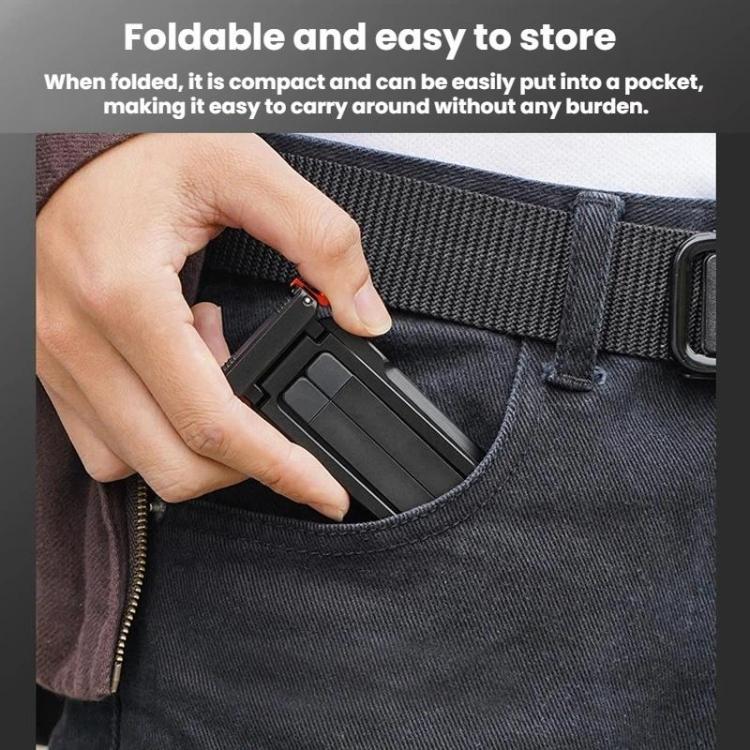 Soporte magnético de liberación rápida para trípode /4/5 Pro con mosquetón para DJI Osmo Action 3 (negro) — imagen 8