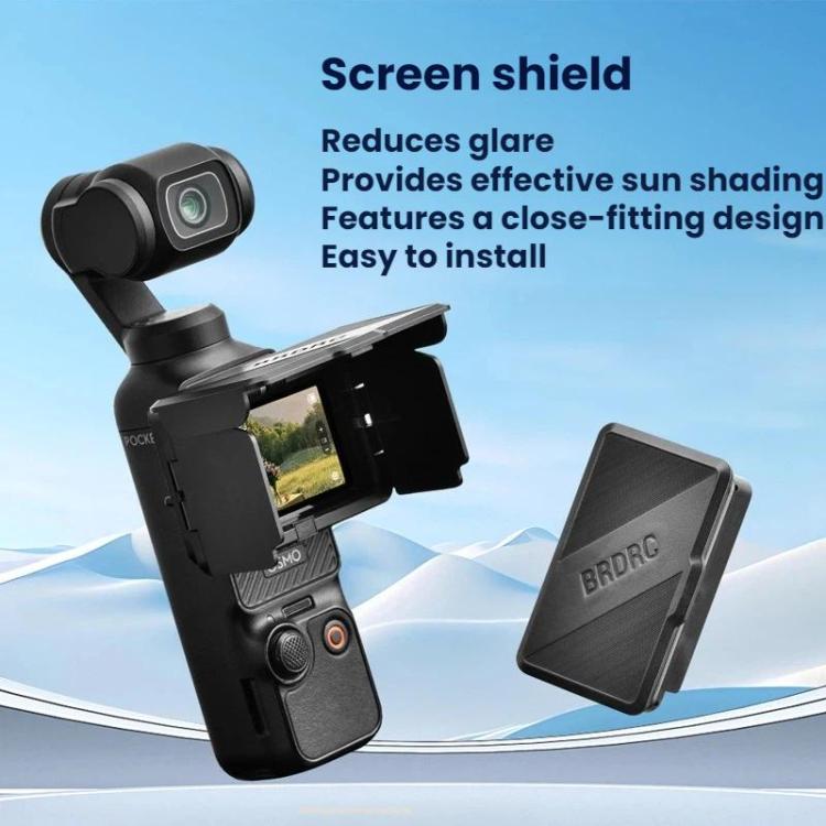 Parasol plegable BRDRC para DJI Osmo Pocket 3 (negro) — imagen 9