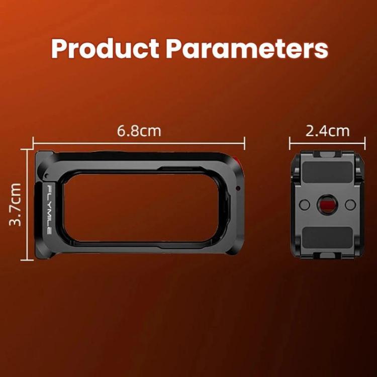 Estuche protector con jaula metálica Flymile (negro) — imagen 2