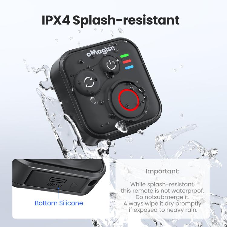 Control remoto Bluetooth 3.0 de aMagisn, versión Universal para Insta360, GoPro Hero, teléfonos inteligentes Android/iOS,, A…