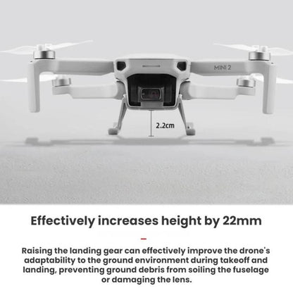 Tren de aterrizaje elevador BRDRC para DJI Mavic Mini / Mini 2 / Mini SE (gris) para DJI DJI Mavic Mini, DJI Mini 2, DJI Min…