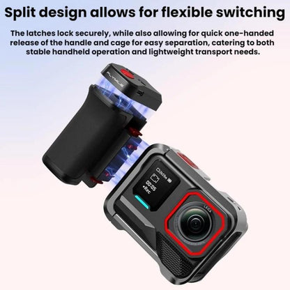 Base magnética de liberación rápida para DJI Osmo Action 5 (negro) — imagen 6