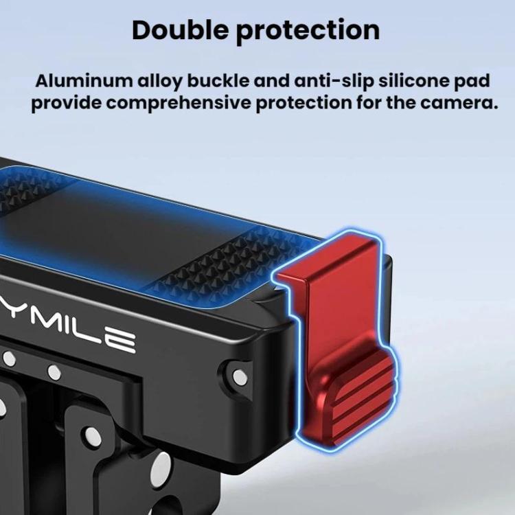 Base adaptadora magnética de liberación rápida Flymile (aleación de aluminio) para DJI Osmo 360 — imagen 6