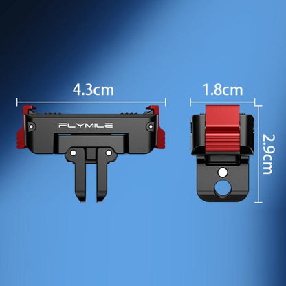 Base adaptadora magnética de liberación rápida Flymile (plástico) para DJI Osmo 360 — imagen 2
