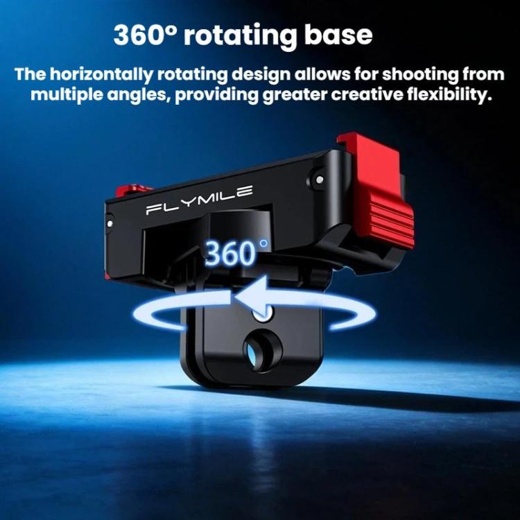 Base adaptadora magnética de liberación rápida Flymile (plástico) para DJI Osmo 360 — imagen 3