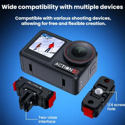 Base adaptadora magnética de liberación rápida Flymile (plástico) para DJI Osmo 360 — imagen 4