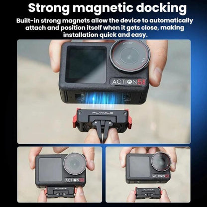 Base adaptadora magnética de liberación rápida Flymile (plástico) para DJI Osmo 360 — imagen 9