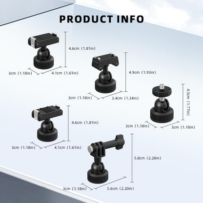 Correa de hombro magnética de liberación rápida para cámara de acción BRDRC para DJI Osmo 360 — imagen 3