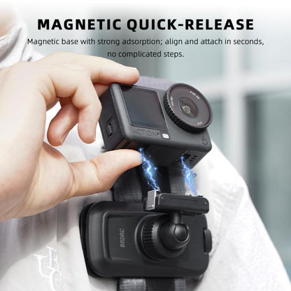 Correa de hombro magnética de liberación rápida para cámara de acción BRDRC para DJI Osmo 360 — imagen 8