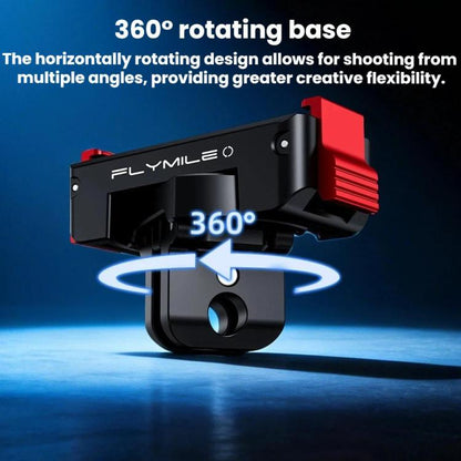 Base de expansión magnética giratoria de liberación rápida para DJI Osmo Action 6 (plástico) — imagen 5