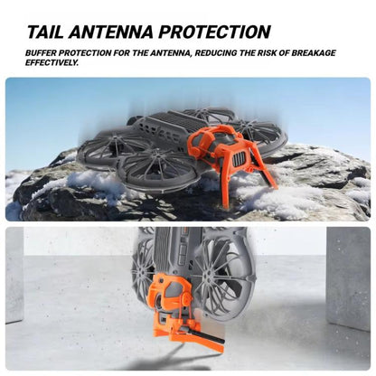 Antena Protector de RCSTQ, cubierta a prueba de golpes y arañazos para DJI Neo (naranja) — imagen 4