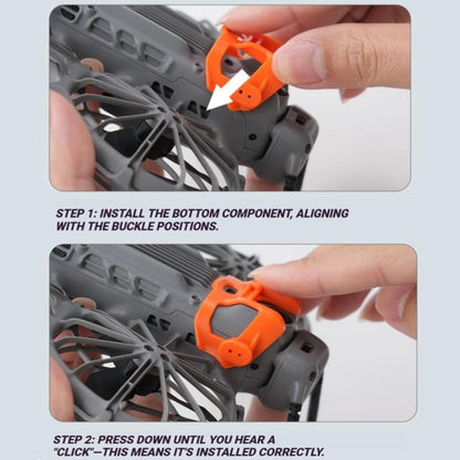 Antena Protector de RCSTQ, cubierta a prueba de golpes y arañazos para DJI Neo (naranja) — imagen 7