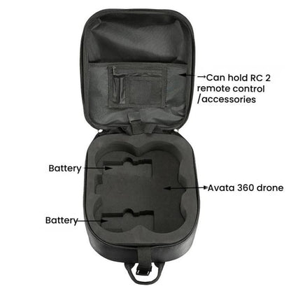 Mochila rígida impermeable para dron 360 para DJI Avata (negra) — imagen 5