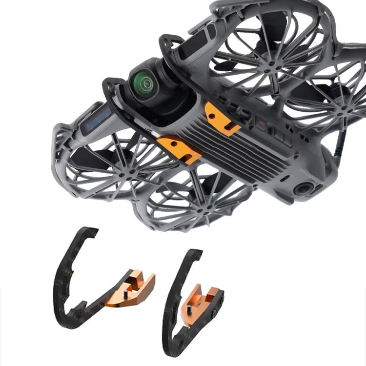 Lente Protector de parachoques de fibra de carbono RCSTQ, anticolisión, gimbal y para DJI Neo