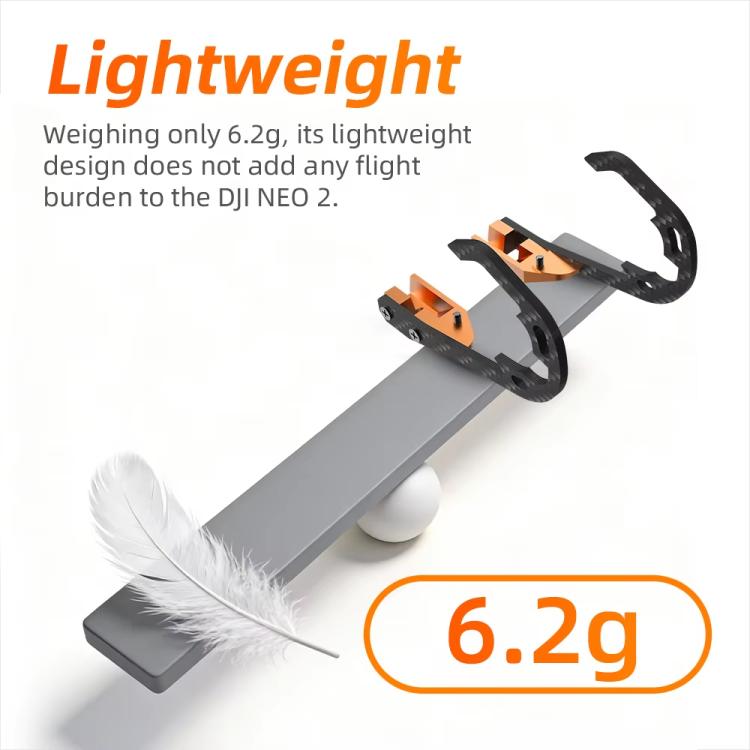 Lente Protector de parachoques de fibra de carbono RCSTQ, anticolisión, gimbal y para DJI Neo — imagen 5
