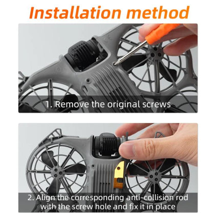 Lente Protector de parachoques de fibra de carbono RCSTQ, anticolisión, gimbal y para DJI Neo — imagen 7