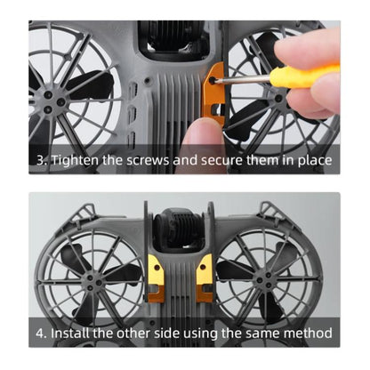 Lente Protector de parachoques de fibra de carbono RCSTQ, anticolisión, gimbal y para DJI Neo — imagen 8
