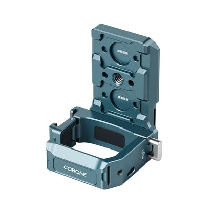 Soporte de extensión Adaptador de liberación rápida con magnético COBONE, con orificio para tornillo de 1/4 de pulgada y zap…