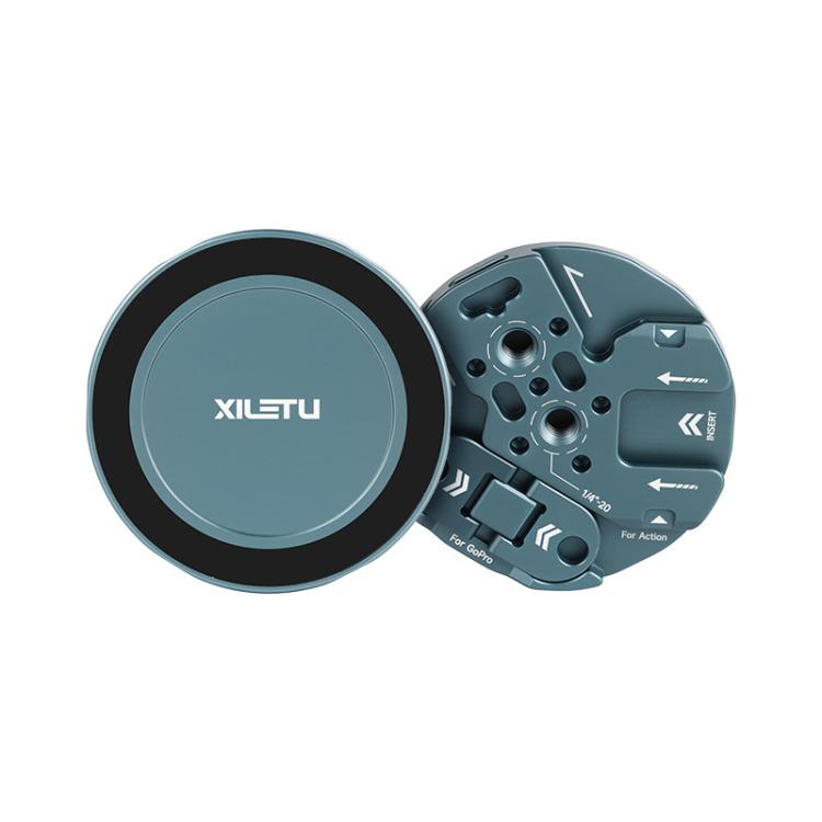 Soporte magnético para teléfono XILETU todo en uno con tornillo de 1/4 de pulgada, Action, Cold Shoe, interfaces NATO MI-1