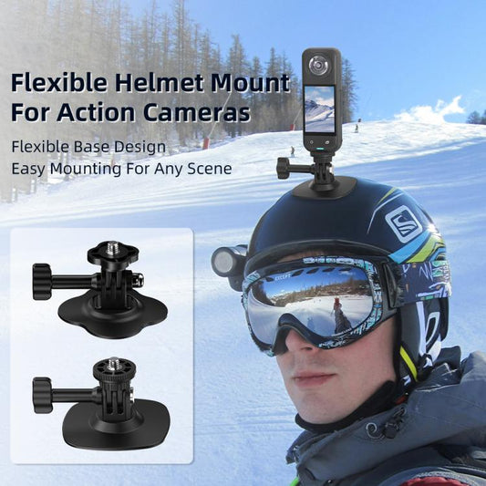 Soporte Action 6 / GoPro Flymile para casco, Estilo: Cuadrado para DJI Osmo Pocket 3 — imagen 2