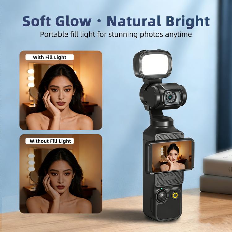 Luz de relleno magnética portátil Flymile (negra) — imagen 8