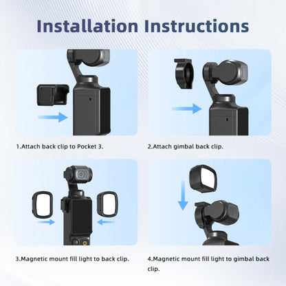Luz de relleno magnética portátil Flymile (negra) — imagen 10