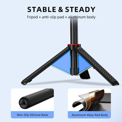 Trípode de liberación rápida BRDRC para palo selfie extendido / Nano para DJI Osmo Action 6 (Negro) — imagen 7