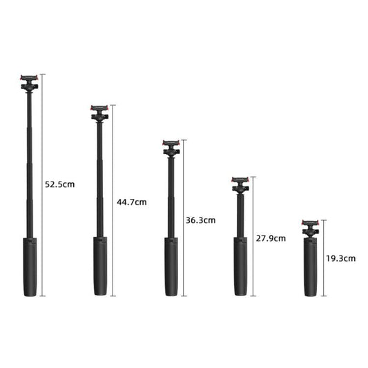 Trípode de liberación Extensión de rápida giratoria Flymile para palo selfie para DJI Osmo 360 (para Action 3 / 4 / 5Pro / O…