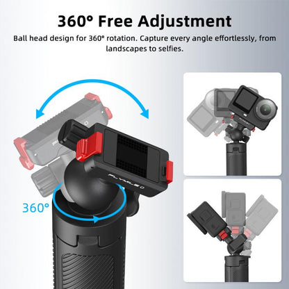 Trípode de liberación Extensión de rápida giratoria Flymile para palo selfie (para Action 6 / Nano) — imagen 4