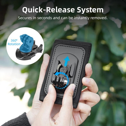 Mochila Action 6 / GoPro Soporte para Correa de Hombro Clip para DJI Osmo Pocket 3 (Negro) — imagen 7