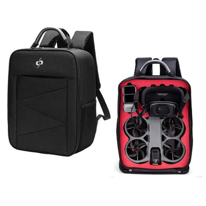 Mochila rígida para dron FPV portátil 360, estuche de transporte compatible con gafas N3/Goggles 3 para DJI Avata (Negro)