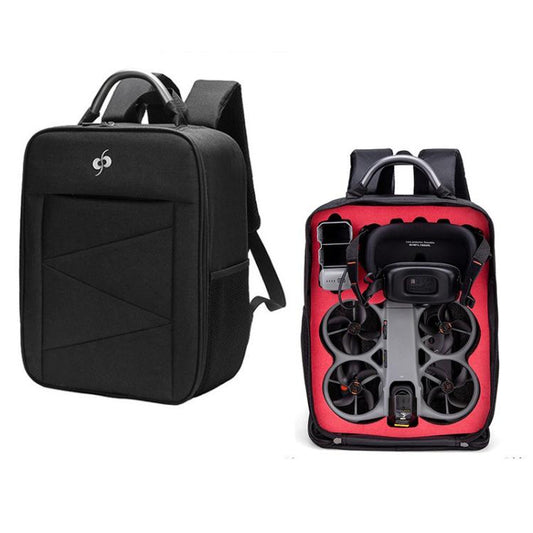 Mochila rígida para dron FPV portátil 360, estuche de transporte compatible con gafas N3/Goggles 3 para DJI Avata (Negro)
