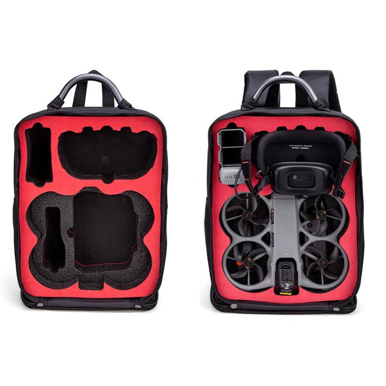 Mochila rígida para dron FPV portátil 360, estuche de transporte compatible con gafas N3/Goggles 3 para DJI Avata (Negro) —…