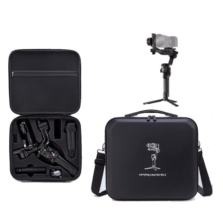 Estuche rígido de transporte para gimbal Ronin RS 5, bolsa protectora de viaje, bolso bandolera de mano (negro) para DJI RS