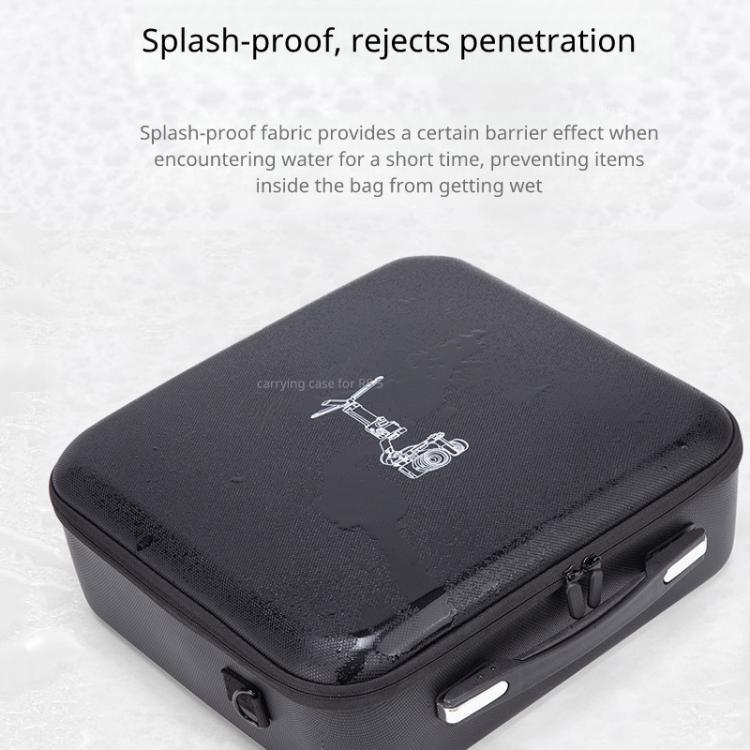 Estuche rígido de transporte para gimbal Ronin RS 5, bolsa protectora de viaje, bolso bandolera de mano (negro) para DJI RS…