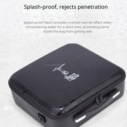 Estuche rígido de transporte para gimbal Ronin RS 5, bolsa protectora de viaje, bolso bandolera de mano (negro) para DJI RS…
