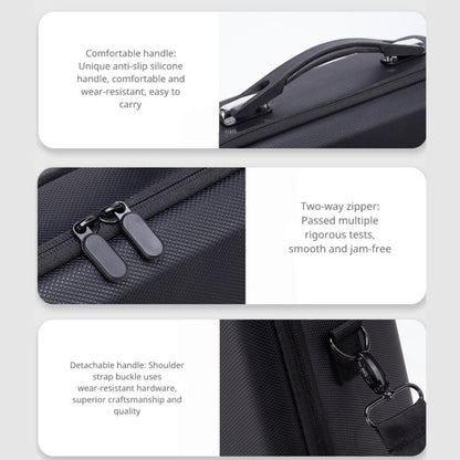 Estuche rígido de transporte para gimbal Ronin RS 5, bolsa protectora de viaje, bolso bandolera de mano (negro) para DJI RS…