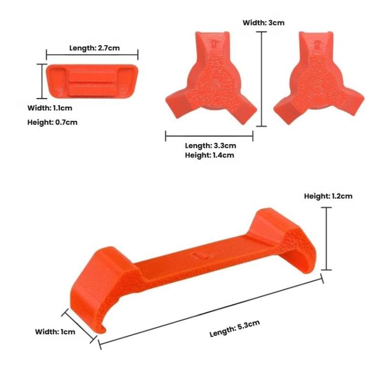 Soporte de pie extensor de altura para tren de aterrizaje del dron 360 para DJI Avata (gris) — imagen 7