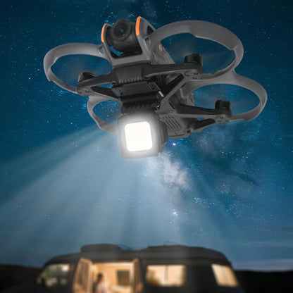 Luz de vuelo nocturna recargable LED para DJI Avata 2 (Negro)