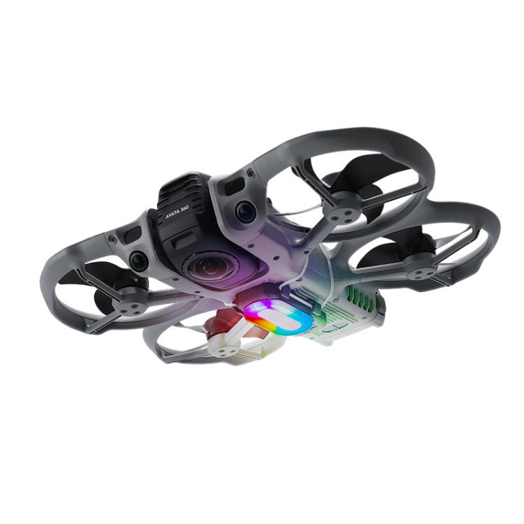 Luz inferior LED RGB RCSTQ, 38 modos de iluminación, recargable, para señalización de vuelo nocturno para DJI Avata