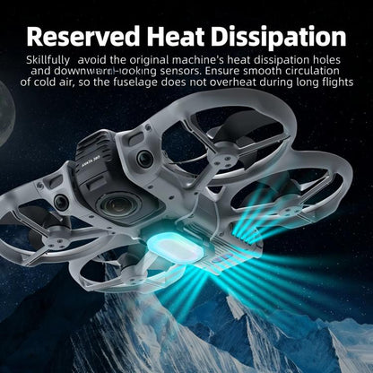 Luz inferior LED RGB RCSTQ, 38 modos de iluminación, recargable, para señalización de vuelo nocturno para DJI Avata — imagen…