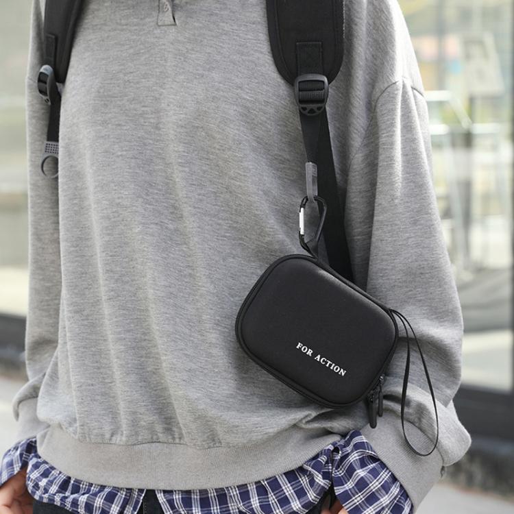 Estuche rígido de transporte estándar, bolsa de almacenamiento portátil para viajes con mosquetón y correa de mano para DJI……