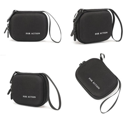 Estuche rígido de transporte estándar, bolsa de almacenamiento portátil para viajes con mosquetón y correa de mano para DJI……