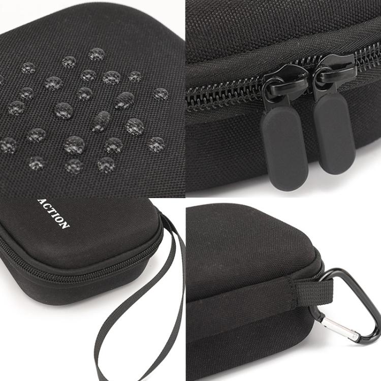Estuche rígido de transporte estándar, bolsa de almacenamiento portátil para viajes con mosquetón y correa de mano para DJI……