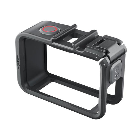 Jaula para cámara aMagisn de material PC, montura de zapata fría y rosca de 1/4 de pulgada (negra)